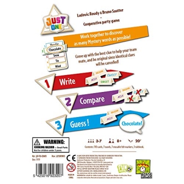 Just One Cooperative Word Guessing Game for Families