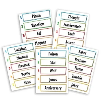 Just One Cooperative Word Guessing Game for Families