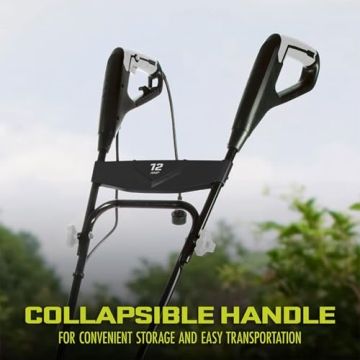 Sun Joe Electric Tiller - 12 Amp, 16 Inch, Durable & Easy to Use