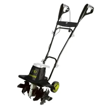 Sun Joe Electric Tiller - 12 Amp, 16 Inch, Durable & Easy to Use