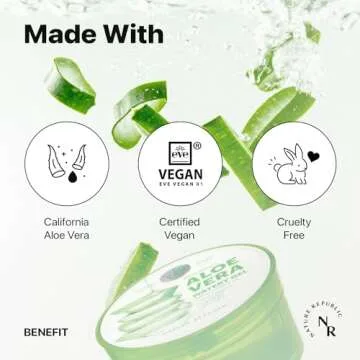 Nature Republic Aloe Vera Gel 92% for Ultimate Skin Care