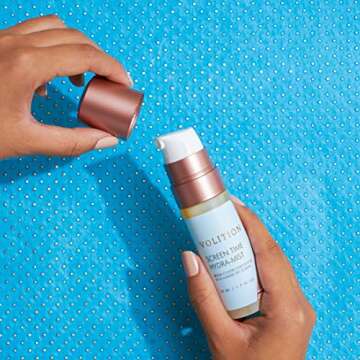 Volition Beauty Screen Time Hydrating Face Mist with Marigold Flower Extract & Sunflower Extract 50ml/1.7oz | Vegan, Paraben-Free & Cruelty-Free