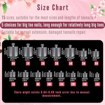 NOVO OVO Sharp Square Toe Nail Tips for DIY Pedicures