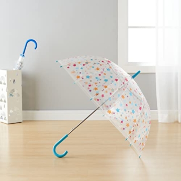 Stylish Amazon Basics Clear Bubble Round Umbrella for All