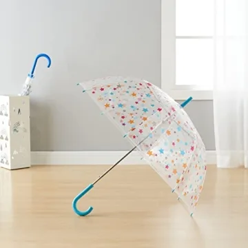Stylish Amazon Basics Clear Bubble Round Umbrella for All