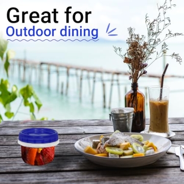 HomeyGear 12 Pack Leak-Proof Food Storage Containers