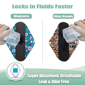 wegreeco Reusable Menstrual Pads - Eco-friendly Sanitary Pads