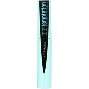 Maybelline New York Total Temptation Waterproof Mascara, Brownish Black, 0.3 fl. oz.