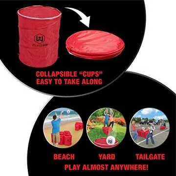 Wicked Big Supersized Pong Game for Outdoor Fun