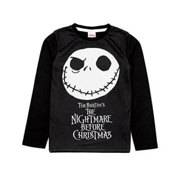 Disney The Nightmare Before Christmas Family Pajamas Men Women Boys Girls 7-8 Years