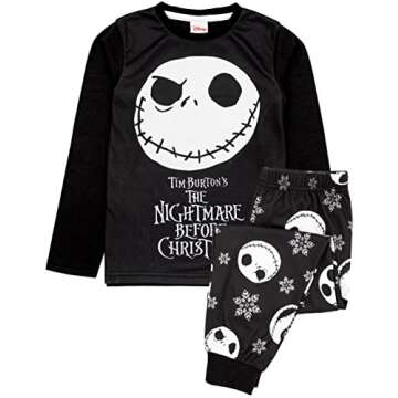 Disney The Nightmare Before Christmas Family Pajamas Men Women Boys Girls 7-8 Years