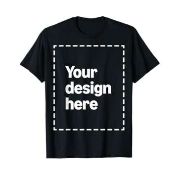 Custom T-Shirt with Your Image for Men, Women and Kids by Modify by Amazon Merch on Demand