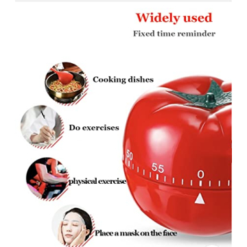 Charming Tomato Kitchen Timer for Fun & Efficiency