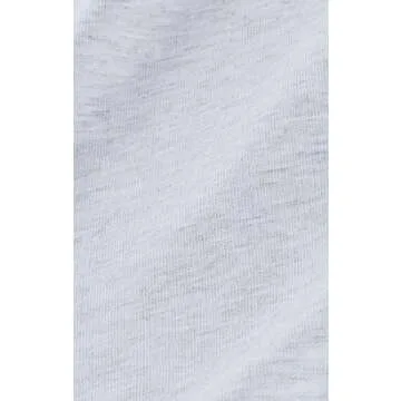 Mizzen + Main Light Grey Heather Pullover