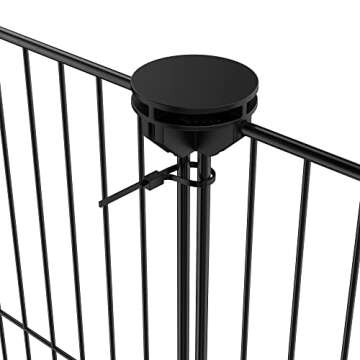 HOMIDEC Pet Playpen,Small Animals Cage DIY Wire Portable Yard Fence with Door for Indoor/Outdoor Use,Puppies,Kitties,Bunny,Turtle 48" x 24" x 16"