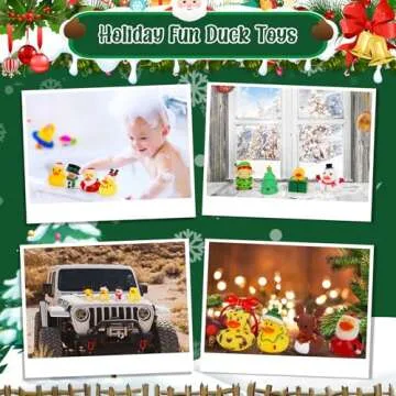 2024 Advent Calendar Rubber Ducks for Kids Christmas Fun