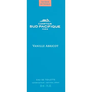 Comptoir Sud Pacifique Vanille Abricot Eau de Toilette Spray, 1 Fl Oz