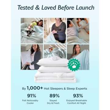 Breescape Cooling Comforter Set - Ultimate Sleep Experience