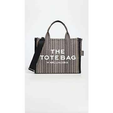 Marc Jacobs Women's Medium Tote - Stylish Beige Multi Bag