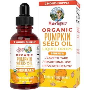 MaryRuth Pumpkin Seed Oil for Vitality and Health
