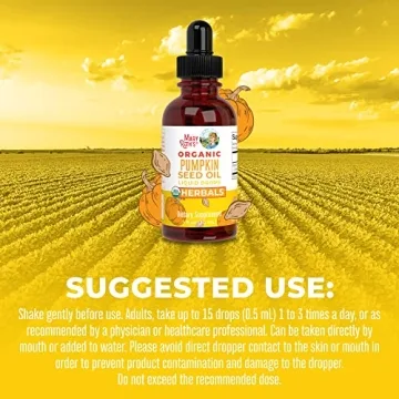 MaryRuth Pumpkin Seed Oil for Vitality and Health