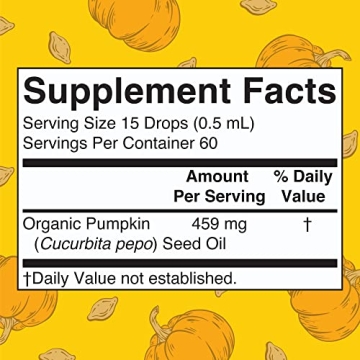 MaryRuth Pumpkin Seed Oil for Vitality and Health
