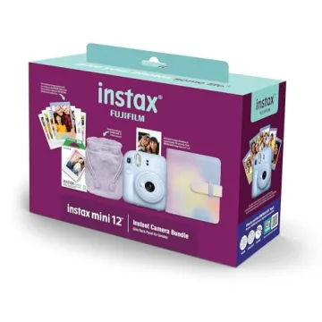 Fujifilm INSTAX Mini 12 Blue Holiday Bundle 2024