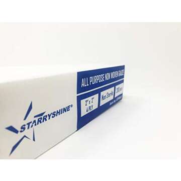 1000 PC (5 PKS) 2"X2" Non-Woven 4-Ply Dental Medical Gauze Pad, Non-Sterile All Purpose Gauze Sponges, 4-Ply Cotton Filled Sponges Provide Maximum Absorption