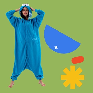 Beauty Shine Unisex Adult Cartoon Onesie Pajamas