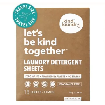 Kind Laundry Detergent Sheets - Eco-Friendly, Stain-Fighting, Fragrance Free