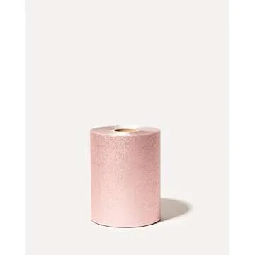 Framar Rosé All Day Embossed Roll Aluminum Foil, Hair Foils For Highlighting - Medium 320 ft