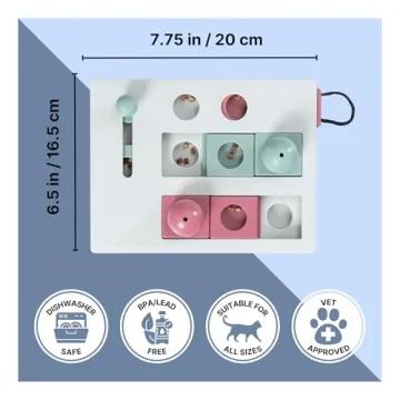 TRIXIE Cat Activity Brain Mover for Engaging Play