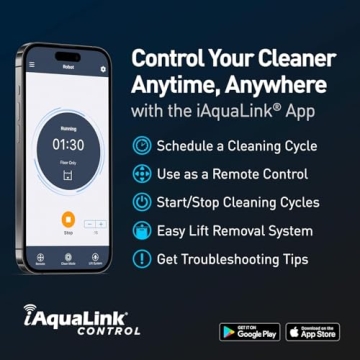 Polaris PCX 868 iQ Smart Robotic Pool Cleaner for 50ft Pools