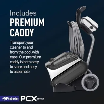 Polaris PCX 868 iQ Smart Robotic Pool Cleaner for 50ft Pools