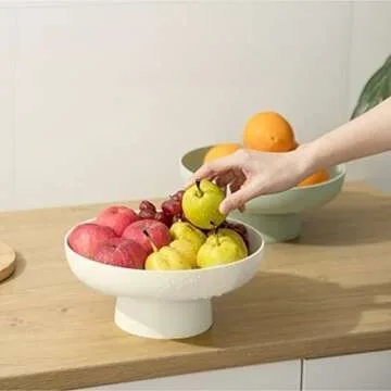 onefitow Fruit bowl Fruit Basket for Kitchen Countertop Kitchen Storage Baskets Stand Organization, ...