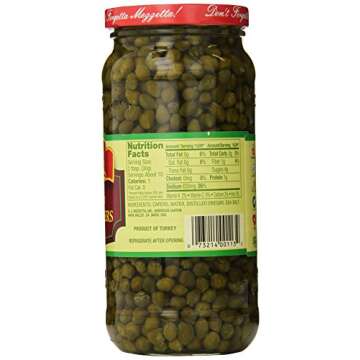 Mezzetta Non-Pareil Caper, 16 Ounce