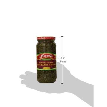 Mezzetta Non-Pareil Caper, 16 Ounce