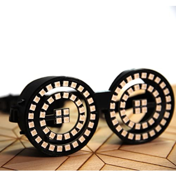 Shop Arcane Lights Rezz LED Goggles - 20 Animations, 30 Colors