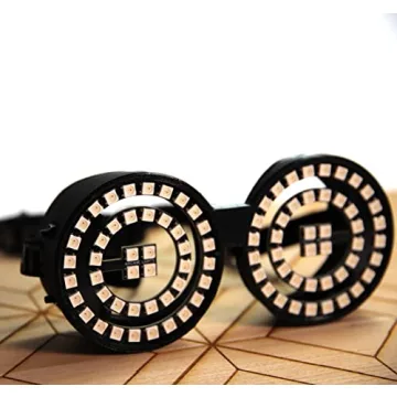 Shop Arcane Lights Rezz LED Goggles - 20 Animations, 30 Colors