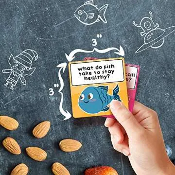 150 Joke Cards for Kids - Lunchbox Notes - Inspirational Motivational Cards for Children - Jokes and Puns for Boys and Girls - Great for Parties, Schools, Bake Sales, Picnics