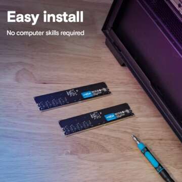 Crucial 16GB DDR5 4800MHz RAM for High Performance