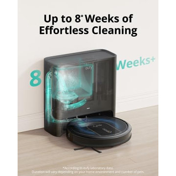 eufy G30+ Self-Emptying Robot Vacuum with 2000Pa Suction Power