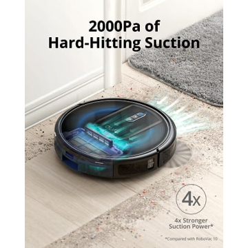 eufy G30+ Self-Emptying Robot Vacuum with 2000Pa Suction Power