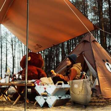 Drvoon Expandable Duffel Bag - Versatile Luggage for Travel Adventures