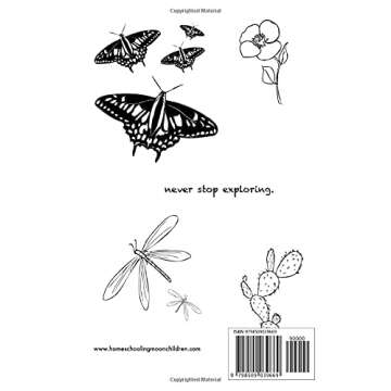 Mini Nature Journal - Black & White Edition: Kids Nature Journal