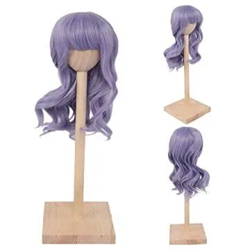 MUZIWIG 1/3 BJD Doll Wig Light Blue Ombre