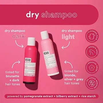 VERB Dry Shampoo Dark Volumizing Spray for Dark Hair
