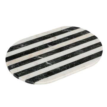Bloomingville Marble Cheese and Cutting Board - Elegant Decor
