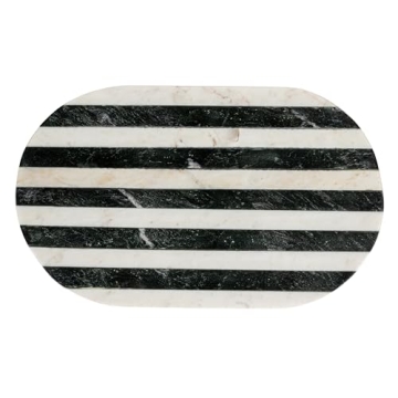 Bloomingville Marble Cheese and Cutting Board - Elegant Decor