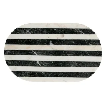 Bloomingville Marble Cheese and Cutting Board - Elegant Decor